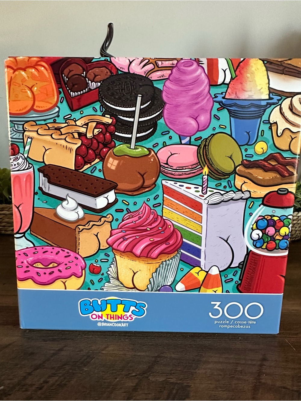 Butts On Things Colorful Dessert Puzzle